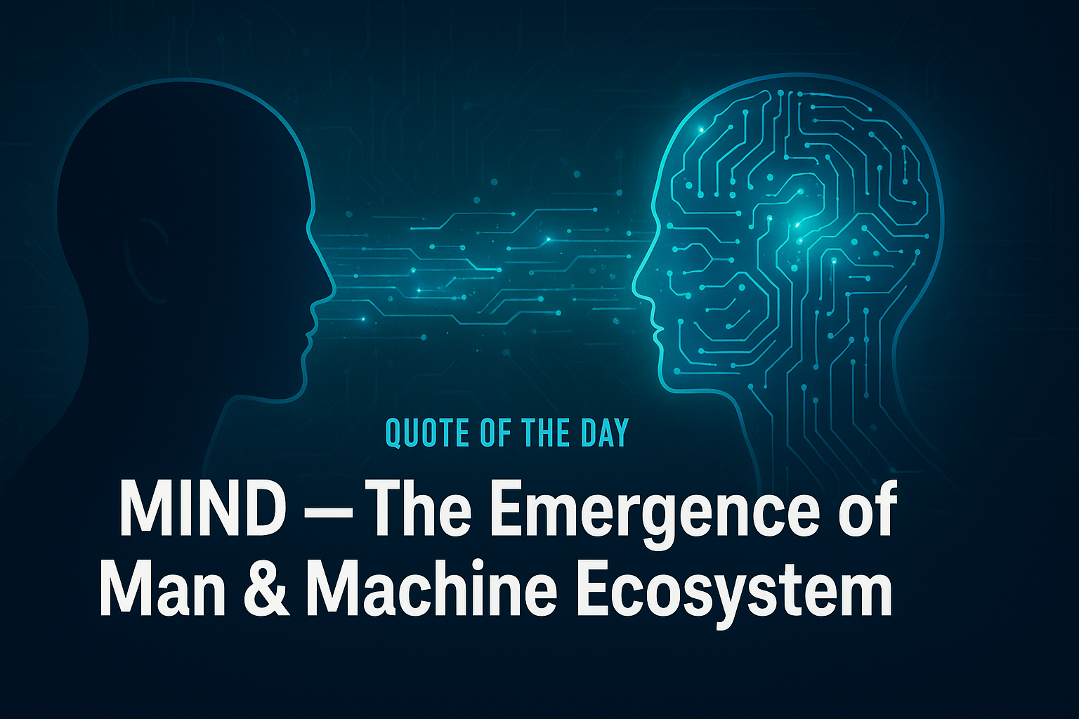 face of robot and human