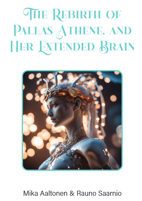 Rebirth of Pallas Athena and her extended brain